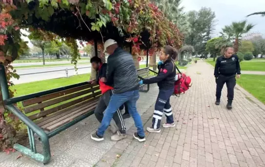 Samsun'da Parkta Alkol Krizi