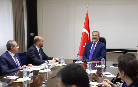 Hakan Fidan MÜSİAD Heyetini Kabul Etti