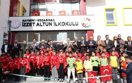 İzzet Altun İlkokulu Resmi Açılışı Gerçekleştirildi