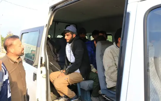 Tokat'ta 11 Kaçak Göçmen Yakalandı