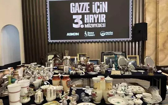 Fatih Belediyesi'nden Gazze İçin Hayır Müzayedesi