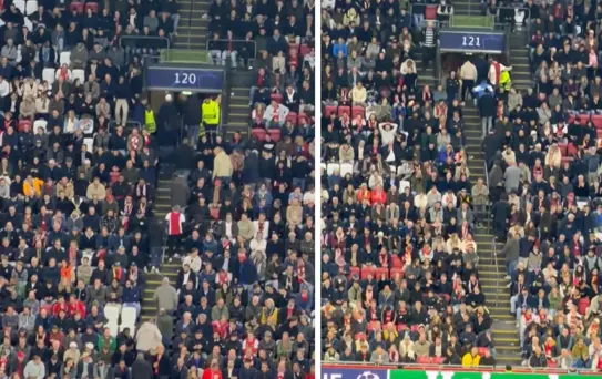 Galatasaray'ın sahada yaptıklarını gören Ajax taraftarı çıldırdı 