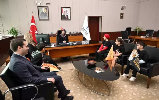 LÖSEV'den MCBÜ Rektörüne Ziyaret