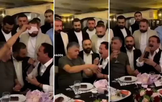 MHP Ankara İl Başkanı, Latif Doğan'ın başından aşağı desteyle para yağdırdı 