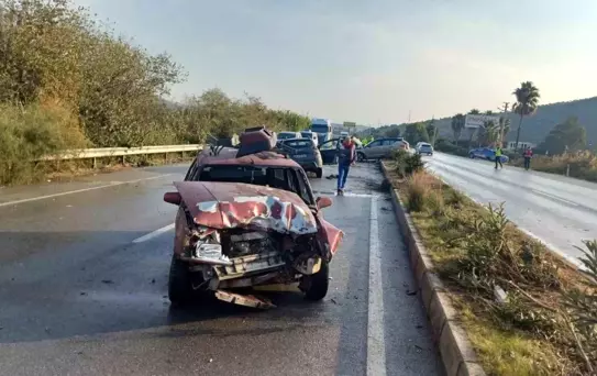 Milas-Bodrum Karayolu'nda Zincirleme Kaza