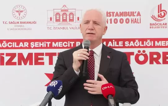 Vali Gül, Bağcılar'da aile sağlığı merkezinin açılışına katıldı