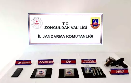 Zonguldak'ta Narkotik Operasyonu: 3 Gözaltı