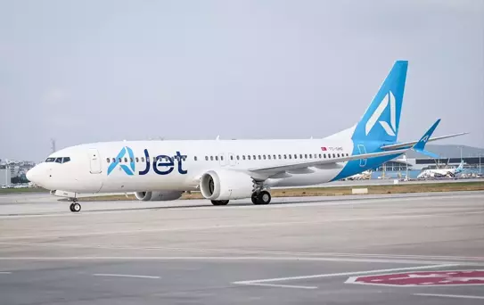 AJet'in Yeni Uçağı İstanbul'a Ulaştı