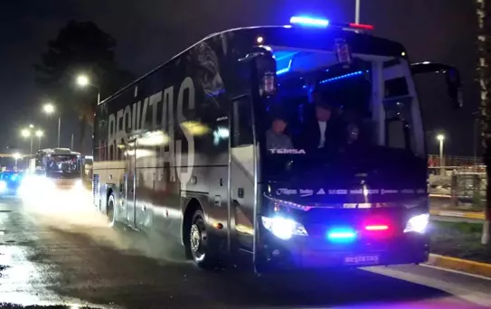 Beşiktaş Antalya'ya Ulaştı