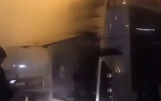 Edirnekapı'da metrobüste çıkan yangın paniğe neden oldu