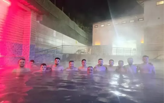 Dereli Kaplıcaları Kışın Şifa Kaynağı