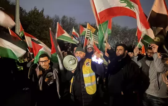 Birmingham'da Filistin için Protesto