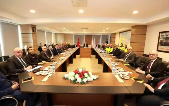 Samsun'da Kış Tedbirleri Toplantısı Yapıldı