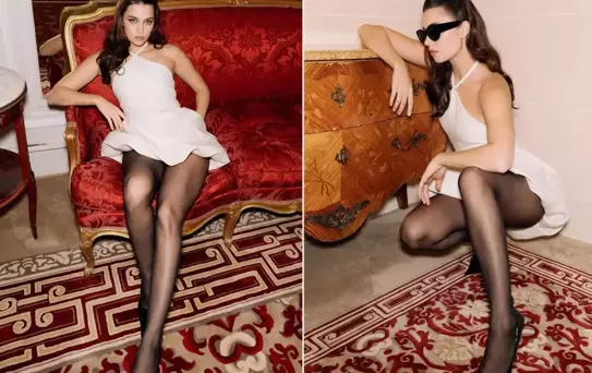 Afra Saraçoğlu A.B.İ. dizisi için imajını tazeledi