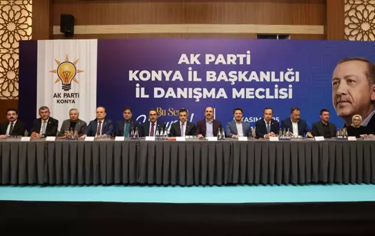 AK Parti Konya İl Danışma Meclisi Toplantısı yapıldı