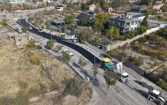 Kayseri'de 5.9 Milyonluk Asfalt Yenileme