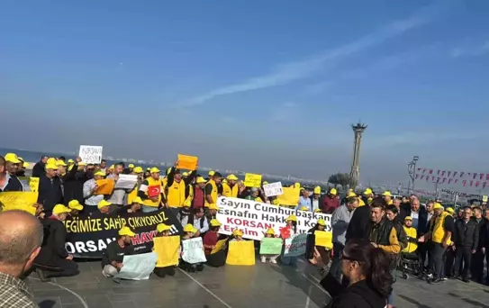 İzmir Taksicilerden Korsan Taşımacılığa Tepki