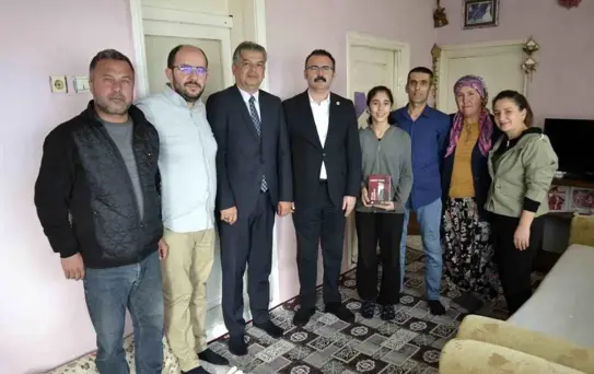 Kaymakam Ateş, öğrencilerin misafiri oldu