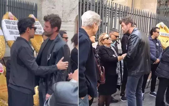 Kıvanç Tatlıtuğ, yakın arkadaşı Kıvanç Kasabalı'yı acı gününde yalnız bırakmadı