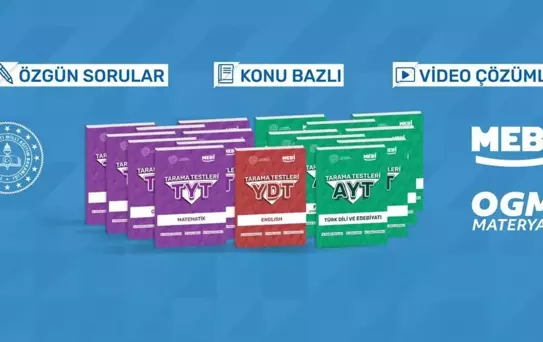 MEB Öğrencilere YKS İçin Tarama Testleri Sunuyor