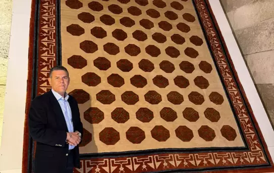 Selçuklu Halıları Sultanhanı'nda Sergileniyor