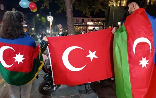 Karabağ Zaferi Tekirdağ'da Coşkuyla Kutlandı