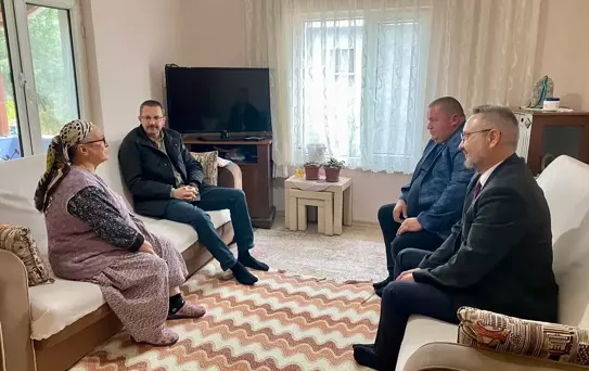 Kaymakam Özderin'den Aile Ziyaretleri