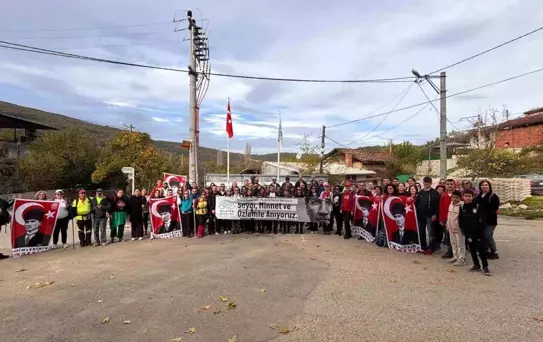 Nilüfer Belediyesi'nden Atatürk'ü Anma Yürüyüşü