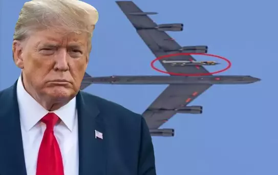 Trump'ın gizli füzesi ilk kez görüntülendi! Yıkım gücü Hiroşima'nın 10 katı