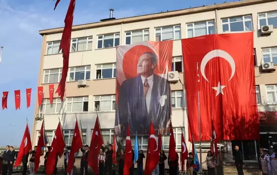 Büyük Önder Atatürk ebediyete intikalinin 87. yılında Giresun'un ilçelerinde anıldı