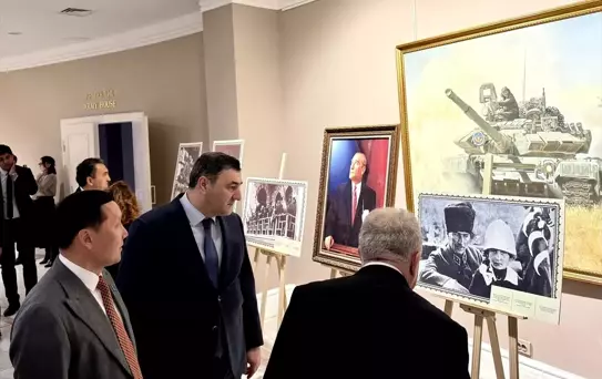 Atatürk'ün 87. Yılı Astana'da Anıldı