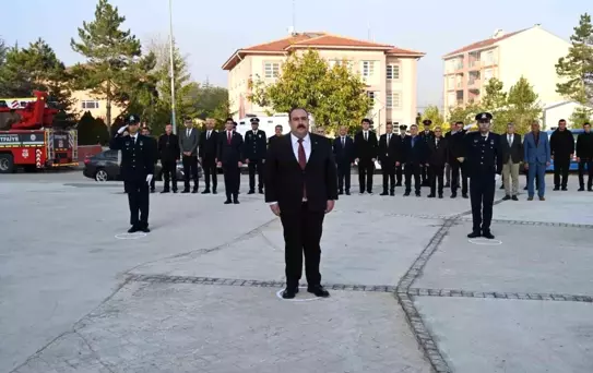 Eskişehir'de Atatürk'ün Ölüm Yıl Dönümü Anma Töreni