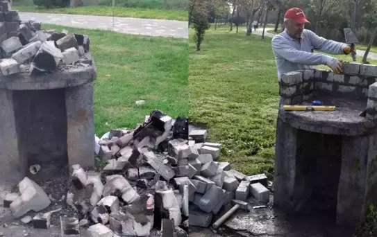 Karacabey'de Park Bakımı Tamamlandı