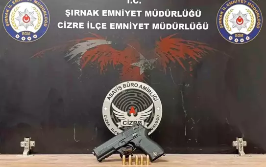 Cizre'de Silahlı Tehdit: Zanlı 20 Dakikada Yakalandı