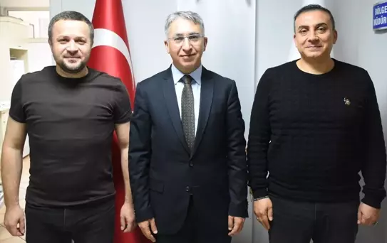 Canik Kaymakamı'ndan AA Müdürü'ne Ziyaret