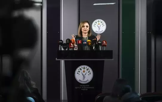 DEM Parti Sözcüsü Doğan, basın toplantısı düzenledi Açıklaması