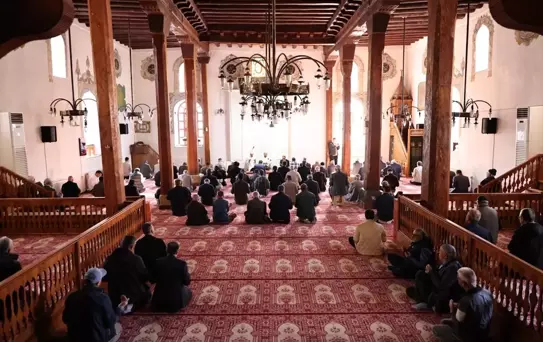 Merzifon'da Atatürk ve silah arkadaşları için mevlit okutuldu