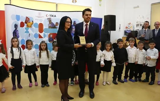 TİKA'dan Kosova'daki Kreşe Oyun Parkı