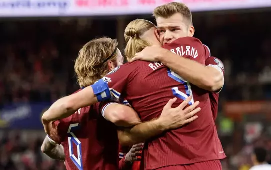 Sörloth ve Haaland'ın ortaklığı: Rakiplerine acımadılar