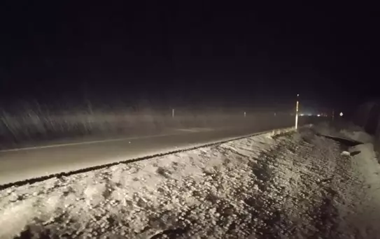 Malatya-Kayseri Yolu'nda Kar Yağışı Etkili
