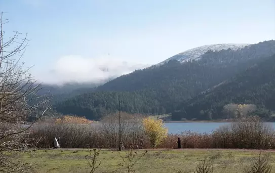 Bolu'da Kar Yağışı Etkili Oldu