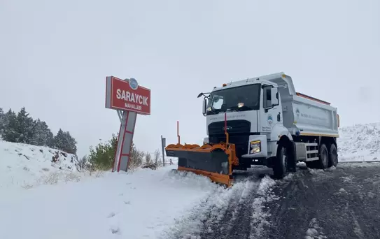 Kayseri'de Kış Mücadelesi: 79 Araç ve 160 Personel