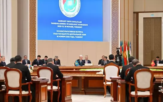 Orta Asya Zirvesi Taşkent'te Toplandı