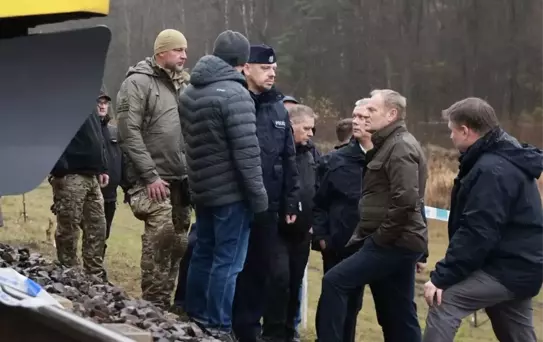 Polonya'da Sabotaj: Demir Yolu Hattı Tahrip Edildi