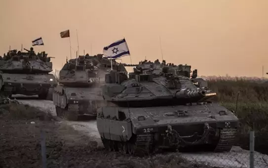 Tanklar ilerledi! İsrail ordusu Suriye'ye girdi