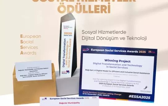 Bağcılar Belediyesi, ESSA'da Ödül Kazandı