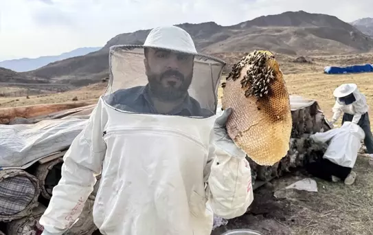 Çemikare Yaylası'nda Son Bal Hasadı