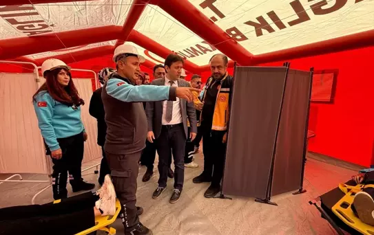 Kahramanmaraş’ta Deprem Tatbikatı