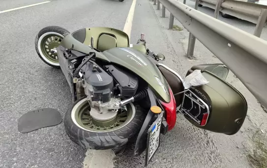 Küçükmece'de motosiklet kazası: 1 ölü, 1 yaralı