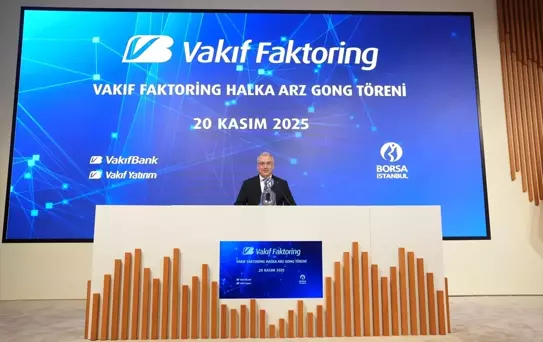 Vakıf Faktoring Borsa İstanbul'da İşlem Görmeye Başladı
